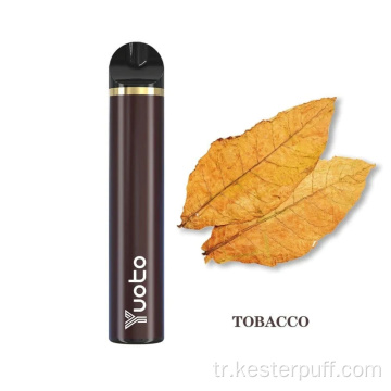 Yuoto 1500 Puflar Tek Kullanımlık Vape Sticks Toptan